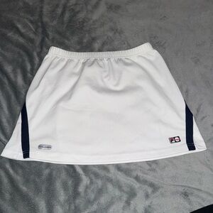 Fila White Tennis Skirt